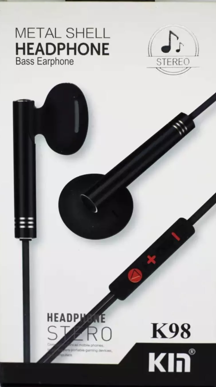 Metallic Earphones with Mic - Image 6