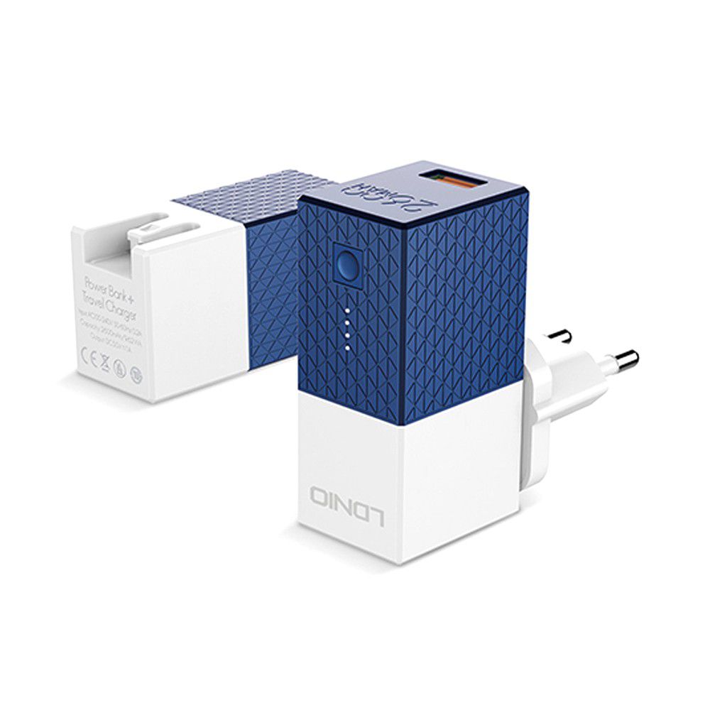 LDNIO 2in1 Power Bank & Travel Charger 2600mAh - Image 4