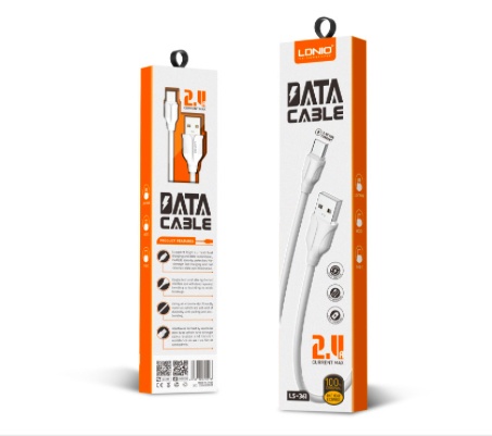 LDNIO LS-362 Charge/Data Sync Cable –Iphone 2M
