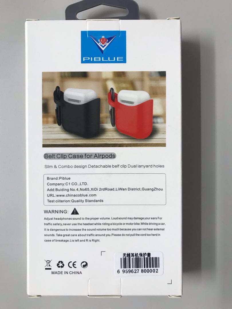Airpods Silicone belt clip case - Image 2