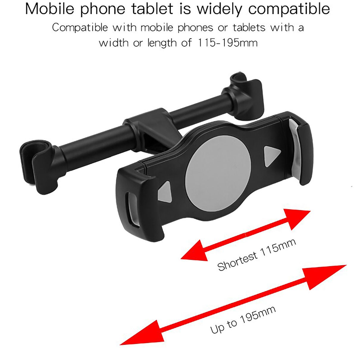 Headrest Car Mount for Tablets & Phone - Image 3