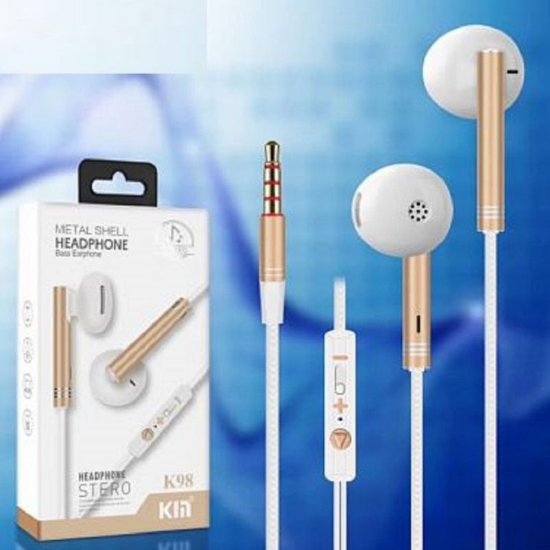Metallic Earphones with Mic - Image 12