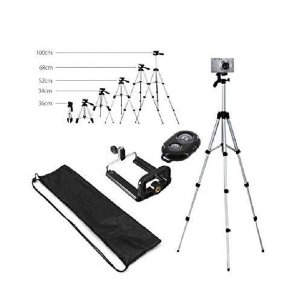 DK 3888 Portable Bluetooth Tripod for Cellphone/Camera with Remote - Image 4